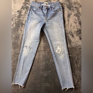 Madewell 9-inch high-rise skinny jeans
